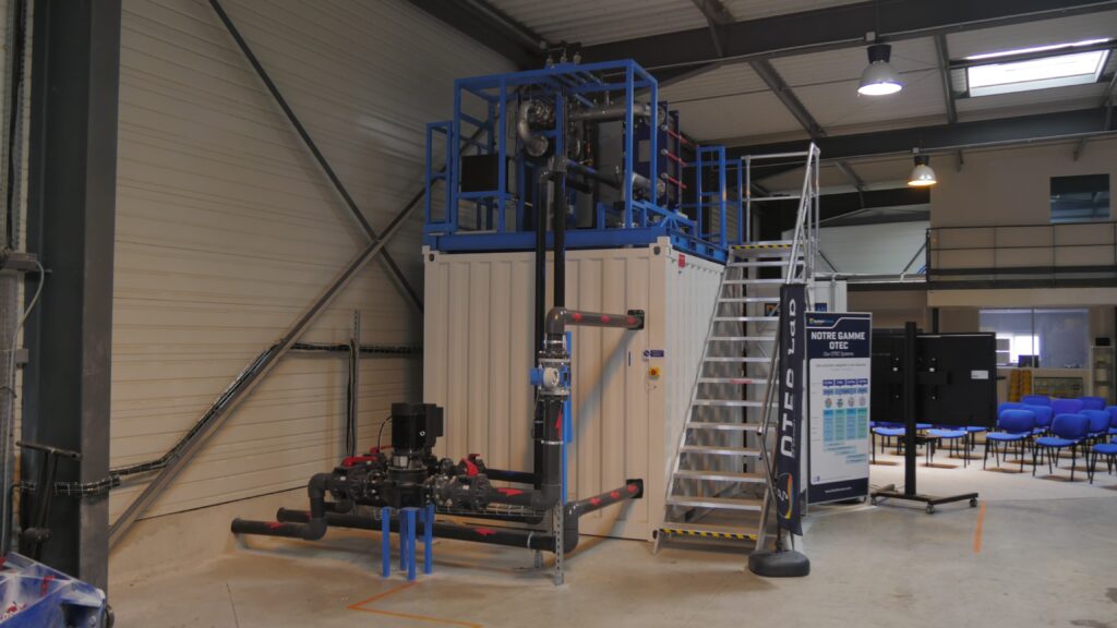 OTEC demonstration plant engineered and built by ENOGIA